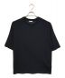 Blanc YM（ブランワイエム）の古着「Wide Knit T-Shirs」｜ネイビー