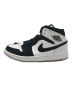 NIKE (ナイキ) AIR JORDAN 1 MID SE ホワイト×ブラック サイズ:27：10800円