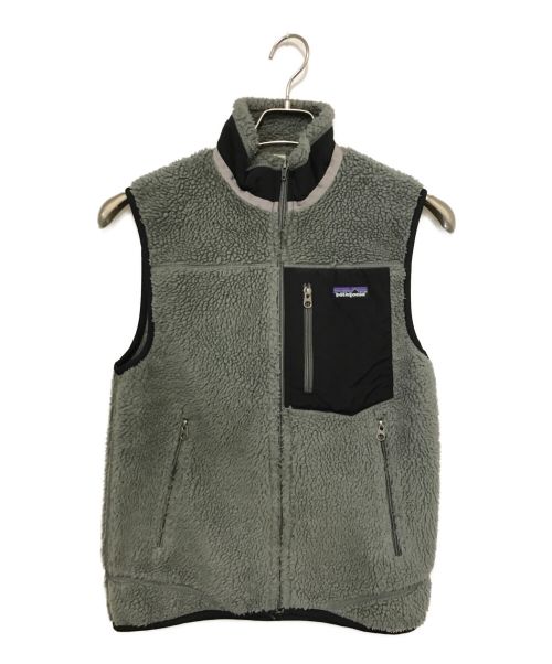 Patagonia（パタゴニア）Patagonia (パタゴニア) CLASSIC RETRO-X VEST グレー サイズ:XSの古着・服飾アイテム