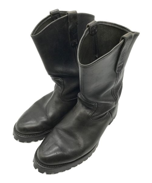 RED WING（レッドウィング）RED WING (レッドウィング) PECOS BOOTS / ペコスブーツ ブラック サイズ:US 8の古着・服飾アイテム