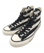 CONVERSE ADDICTコンバース アディクト）の古着「Chuck Taylor (R) Material Hi/チャックテイラー マテリアル ハイ」｜ホワイト×ブラック