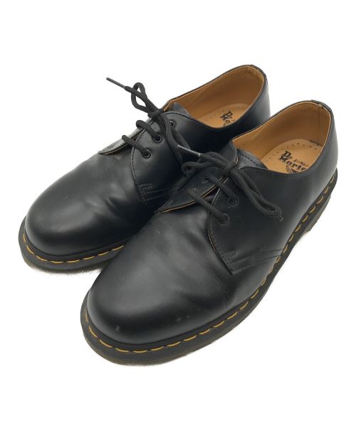 Dr.Martens（ドクターマーチン）Dr.Martens (ドクターマーチン) 3ホールシューズ ブラック サイズ:UK 9の古着・服飾アイテム