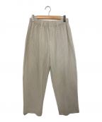 HOMME PLISSE ISSEY MIYAKEオムプリッセ イッセイ ミヤケ）の古着「TAILORED PLEATS PANTS」｜ライトグレー