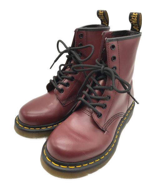 Dr.Martens（ドクターマーチン）Dr.Martens (ドクターマーチン) 8ホールブーツ ボルドー サイズ:UK 3の古着・服飾アイテム