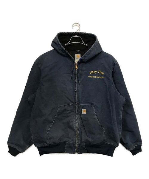 CarHartt（カーハート）CarHartt (カーハート) ［古着］Thermal-Lined Duck Active Jacket / アクティブジャケット ネイビー サイズ:XLの古着・服飾アイテム