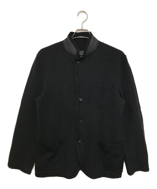 COMME des GARCONS HOMME（コムデギャルソン オム）COMME des GARCONS HOMME (コムデギャルソン オム) スタンドカラーカーディガン ブラック サイズ:Sの古着・服飾アイテム