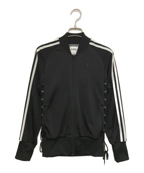 adidas（アディダス）adidas (アディダス) JEREMY SCOTT (ジェレミースコット) トラックジャケット ブラック サイズ:XSの古着・服飾アイテム