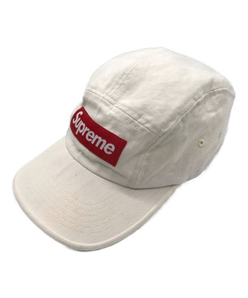 SUPREME（シュプリーム）SUPREME (シュプリーム) Washed Chino Twill Camp Cap Naturalの古着・服飾アイテム