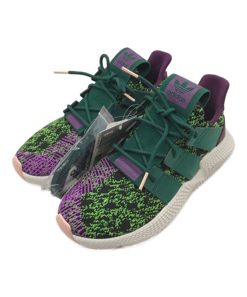 adidas（アディダス）adidas (アディダス) DRAGON BALL Z (ドラゴンボールゼット) PROPHERE DB / プロフィア グリーン×パープル サイズ:25 未使用品の古着・服飾アイテム