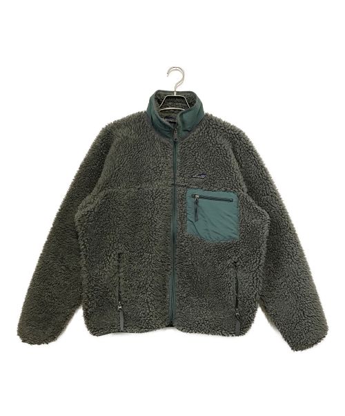 Patagonia（パタゴニア）Patagonia (パタゴニア) Classic Retro-X Cardigan / クラシック レトロX カーディガン グレー サイズ:Mの古着・服飾アイテム