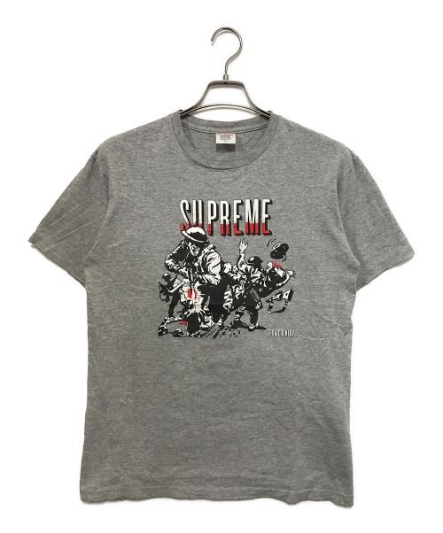 SUPREME（シュプリーム）SUPREME (シュプリーム) God And Country Tee グレー サイズ:Mの古着・服飾アイテム