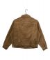 LEVI'S (リーバイス) stussy (ステューシー) DYED JACQUARD TRUCKER JACKET ブラウン サイズ:M：29800円