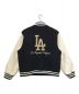 MLB (エムエルビー) New Era (ニューエラ) Los Angeles Dodgers Varcity Jacket ネイビー サイズ:XL：19800円