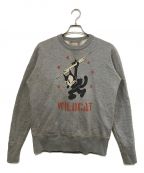 TOYS MCCOY×Felix the Catトイズマッコイ×フィリックスザキャット）の古着「Military Sweat Shirt」｜グレー