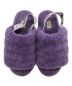 中古・古着 UGG (アグ) Fluff Yeah Slide パープル サイズ:24：6000円