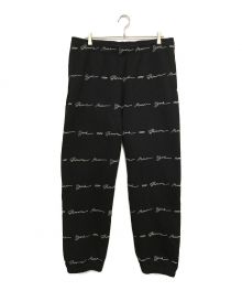 SUPREME（シュプリーム）の古着「Script Stripe Sweatpant」｜ブラック