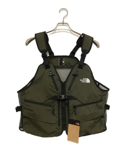 THE NORTH FACE（ザ ノース フェイス）THE NORTH FACE (ザ ノース フェイス) Gear Mesh Vest カーキ サイズ:M 未使用品の古着・服飾アイテム