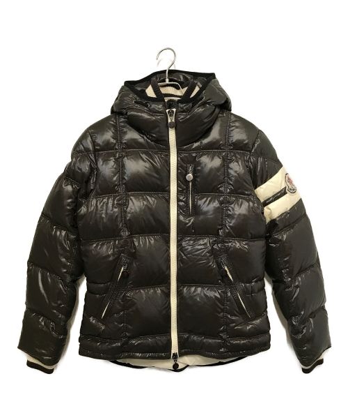 MONCLER（モンクレール）MONCLER (モンクレール) AUBIN ダウンジャケット ブラウン サイズ:1の古着・服飾アイテム