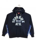 SUPREMEシュプリーム）の古着「Applique Hooded Track Jacket」｜ネイビー