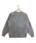 AURALEE (オーラリー) SUPER MILLED SWEAT P／O ブルー サイズ:3：9800円