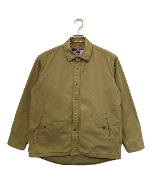 THE NORTHFACE PURPLELABEL（ザ・ノースフェイス パープルレーベル）THE NORTHFACE PURPLELABEL (ザ・ノースフェイス パープルレーベル) Ripstop Shirt Jacket ベージュ サイズ:Sの古着・服飾アイテム