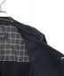 中古・古着 BURBERRY BLACK LABEL (バーバリーブラックレーベル) トレンチコート ネイビー サイズ:Ⅼ：7800円