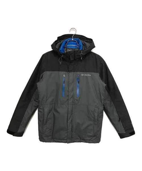 Columbia（コロンビア）Columbia (コロンビア) インバウンズ650 ターボダウン グレー×ブルー サイズ:Mの古着・服飾アイテム