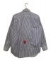 PLAY COMME des GARCONS (プレイ コムデギャルソン) Blouse Stripe ブルー サイズ:M：14800円