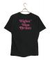 Hysteric Glamour (ヒステリックグラマー) Higher Than The Sun TEE ブラック サイズ:Ⅼ：5000円