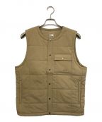 THE NORTH FACEザ ノース フェイス）の古着「Meadow Warm Vest / メドウウォームベスト」｜ブラウン