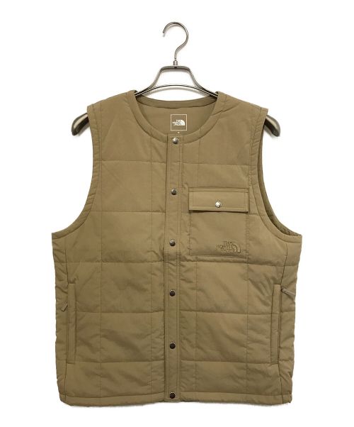 THE NORTH FACE（ザ ノース フェイス）THE NORTH FACE (ザ ノース フェイス) Meadow Warm Vest / メドウウォームベスト ブラウン サイズ:Mの古着・服飾アイテム