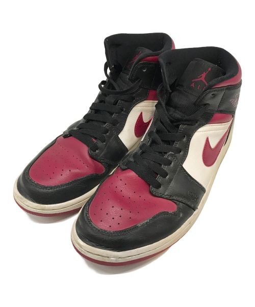 NIKE（ナイキ）NIKE (ナイキ) AIR JORDAN 1 MID / エアジョーダン 1 ミッド レッド サイズ:28.5cmの古着・服飾アイテム