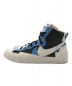 NIKE (ナイキ) sacai (サカイ) BLAZER MID / ブレーザー ミッド ホワイト×ブルー サイズ:26：12000円