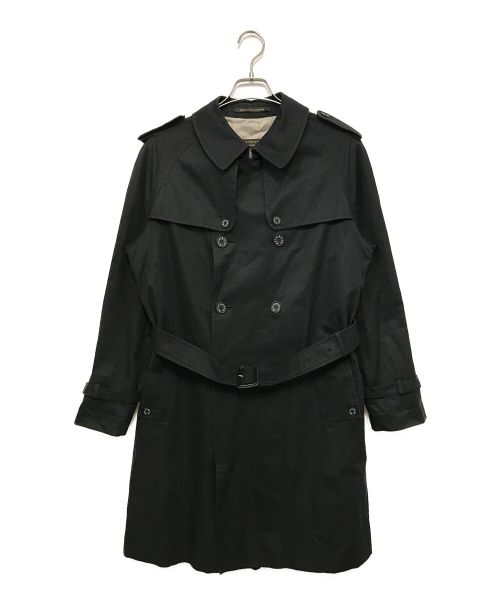 MACKINTOSH（マッキントッシュ）MACKINTOSH (マッキントッシュ) トレンチコート ブラック サイズ:38の古着・服飾アイテム