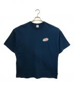 KEBOZケボズ）の古着「ロゴプリントTシャツ」｜ブルー