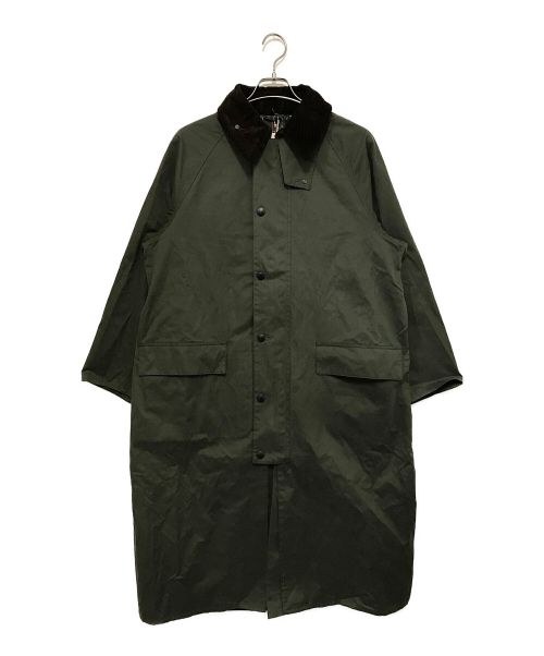 Barbour（バブアー）Barbour (バブアー) OS BURGHLEY ピーチスキン オリーブ サイズ:36 未使用品の古着・服飾アイテム