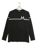 MONCLERモンクレール）の古着「LS T SHIRTS」｜ブラック