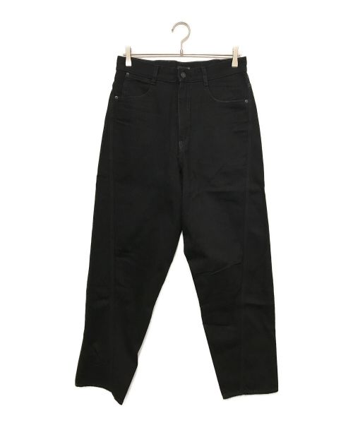 LAD MUSICIAN（ラッドミュージシャン）LAD MUSICIAN (ラッドミュージシャン) TAPERED WIDE PANTS ブラック サイズ:44の古着・服飾アイテム