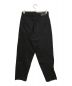 LAD MUSICIAN (ラッドミュージシャン) TAPERED WIDE PANTS ブラック サイズ:44：7800円