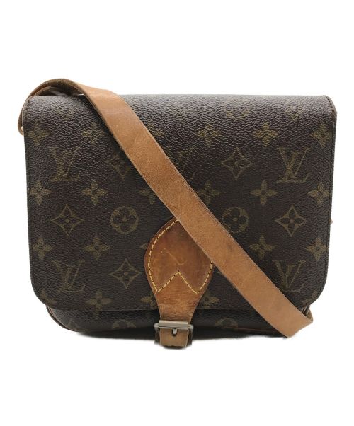 LOUIS VUITTON（ルイ ヴィトン）LOUIS VUITTON (ルイ ヴィトン) モノグラム カルトシエールMM ブラウンの古着・服飾アイテム