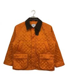 KEBOZ（ケボズ）の古着「QUILTING JACKET/キルティング ジャケット」｜オレンジ