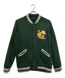 POLO RALPH LAUREN（ポロ・ラルフローレン）の古着「スウェットスタジャン」｜グリーン