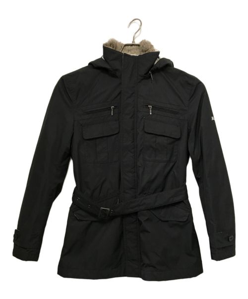 BURBERRY BLACK LABEL（バーバリーブラックレーベル）BURBERRY BLACK LABEL (バーバリーブラックレーベル) フード付ジャケット ブラック サイズ:Mの古着・服飾アイテム