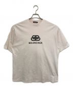 BALENCIAGAバレンシアガ）の古着「BB Logo Tee」｜ホワイト