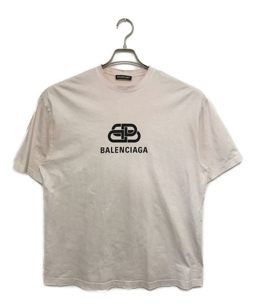 BALENCIAGA（バレンシアガ）BALENCIAGA (バレンシアガ) BB Logo Tee ホワイト サイズ:XSの古着・服飾アイテム