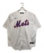 NIKEナイキ）の古着「NEW YORK METS REPLICA BASEBALL JERSEY」｜ホワイト