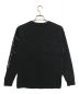 New Era (ニューエラ) Yohji Yamamoto pour homme (ヨウジヤマモト プールオム) LS COTTON TEE YY S ブラック サイズ:M：10800円