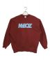 KEBOZ（ケボズ）の古着「KITAYAMA 01 SWEAT CREWNECK」｜バーガンディー