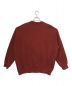 KEBOZ (ケボズ) KITAYAMA 01 SWEAT CREWNECK バーガンディー サイズ:Ⅼ：7800円