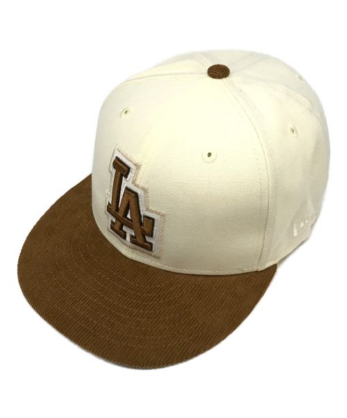 New Era（ニューエラ）New Era (ニューエラ) キャップ アイボリー サイズ:7 1/2の古着・服飾アイテム